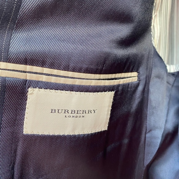NW Burberrys Nordstrom Pinstripe Sport Coat Sz 42L - Picture 9 of 11